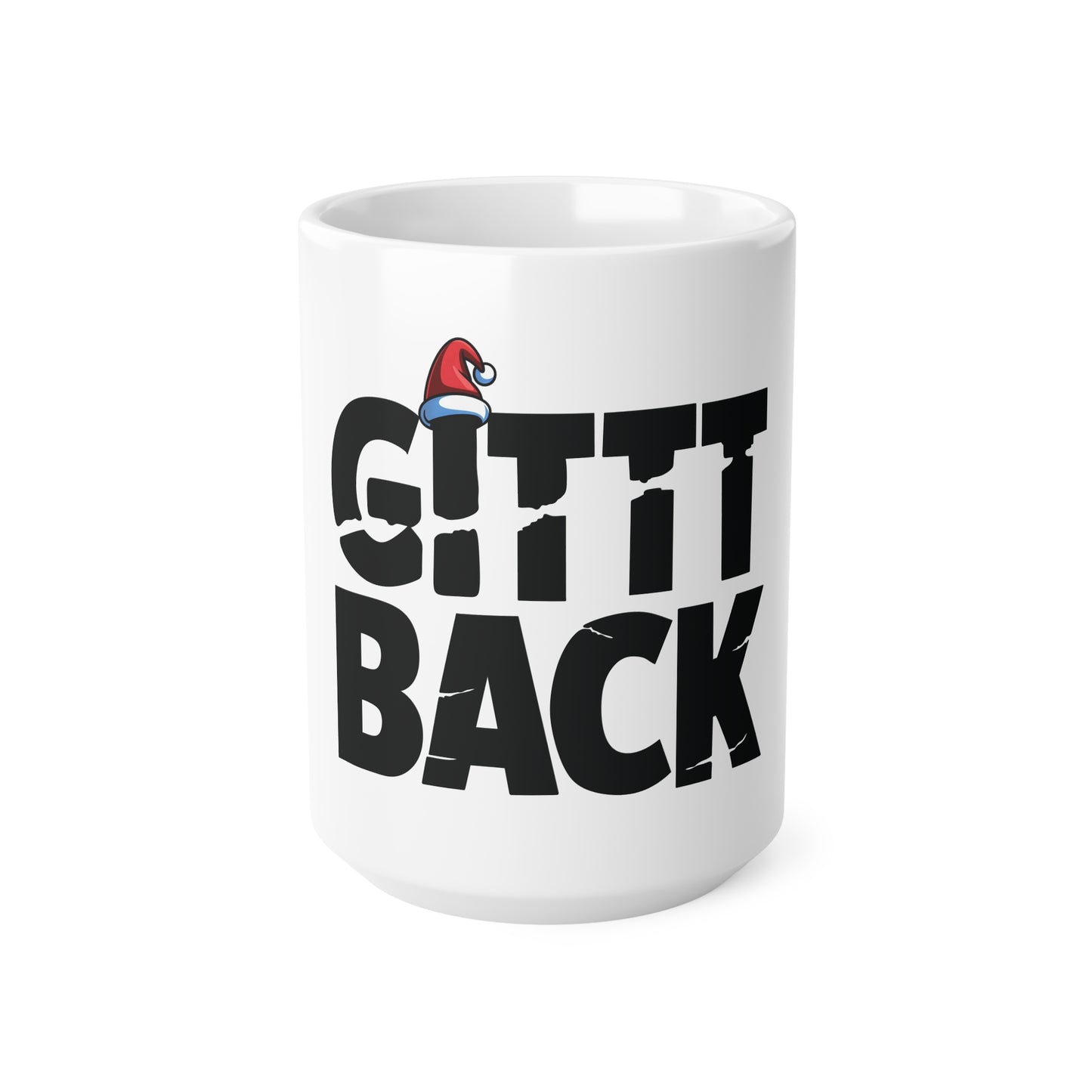 GITTT BACK - Inspirational Coffee Mugs, Motivational Ceramic Cups for Office, Gifts for Friends, Self-Improvement, 11oz and 15oz