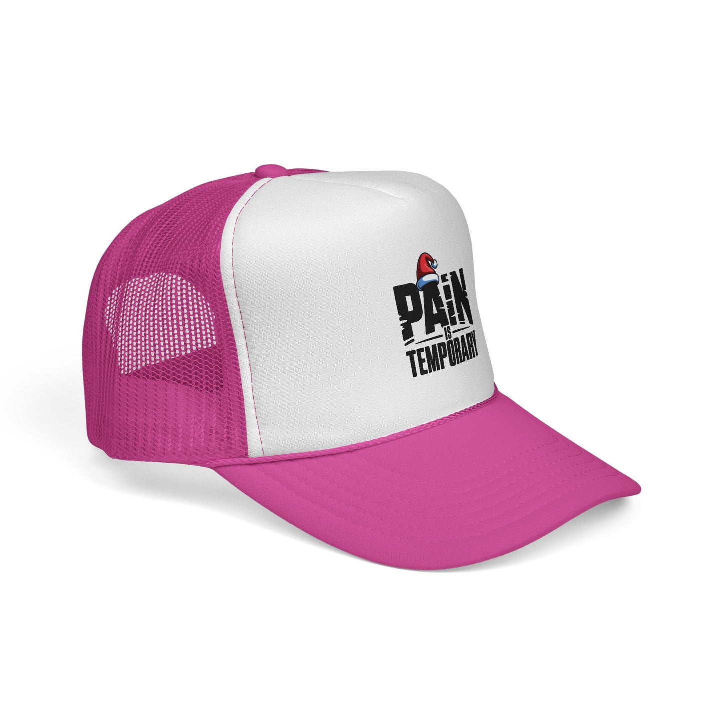 'Pain Is Temporary' Trucker Cap - Motivational Mesh Baseball Hat