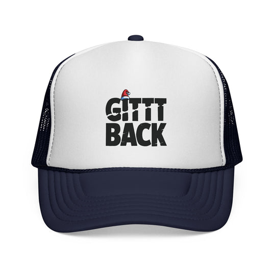 'GITTT BACK' Trucker Cap - Motivational Mesh Baseball Hat