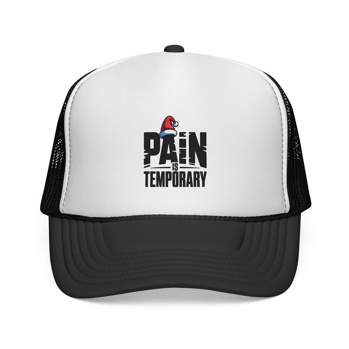 'Pain Is Temporary' Trucker Cap - Motivational Mesh Baseball Hat