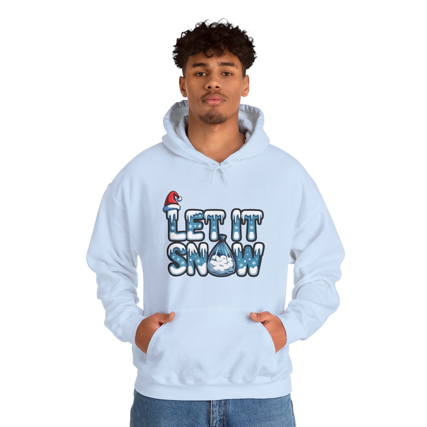 Let it Snow - Unisex Hoodie - Available in All Sizes and Colors