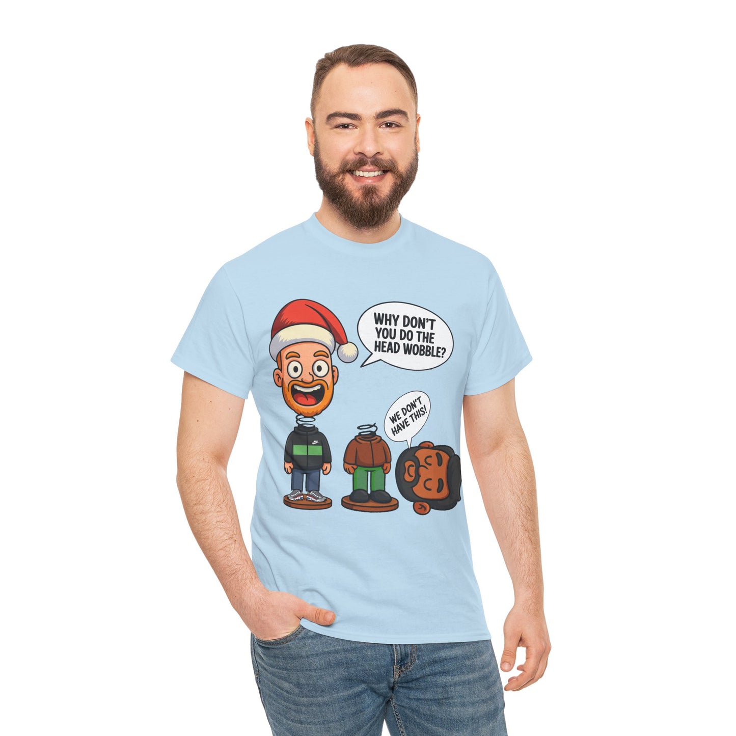 Indian Christmas - Unisex Heavy Cotton Tee - Available in All Sizes and Colors