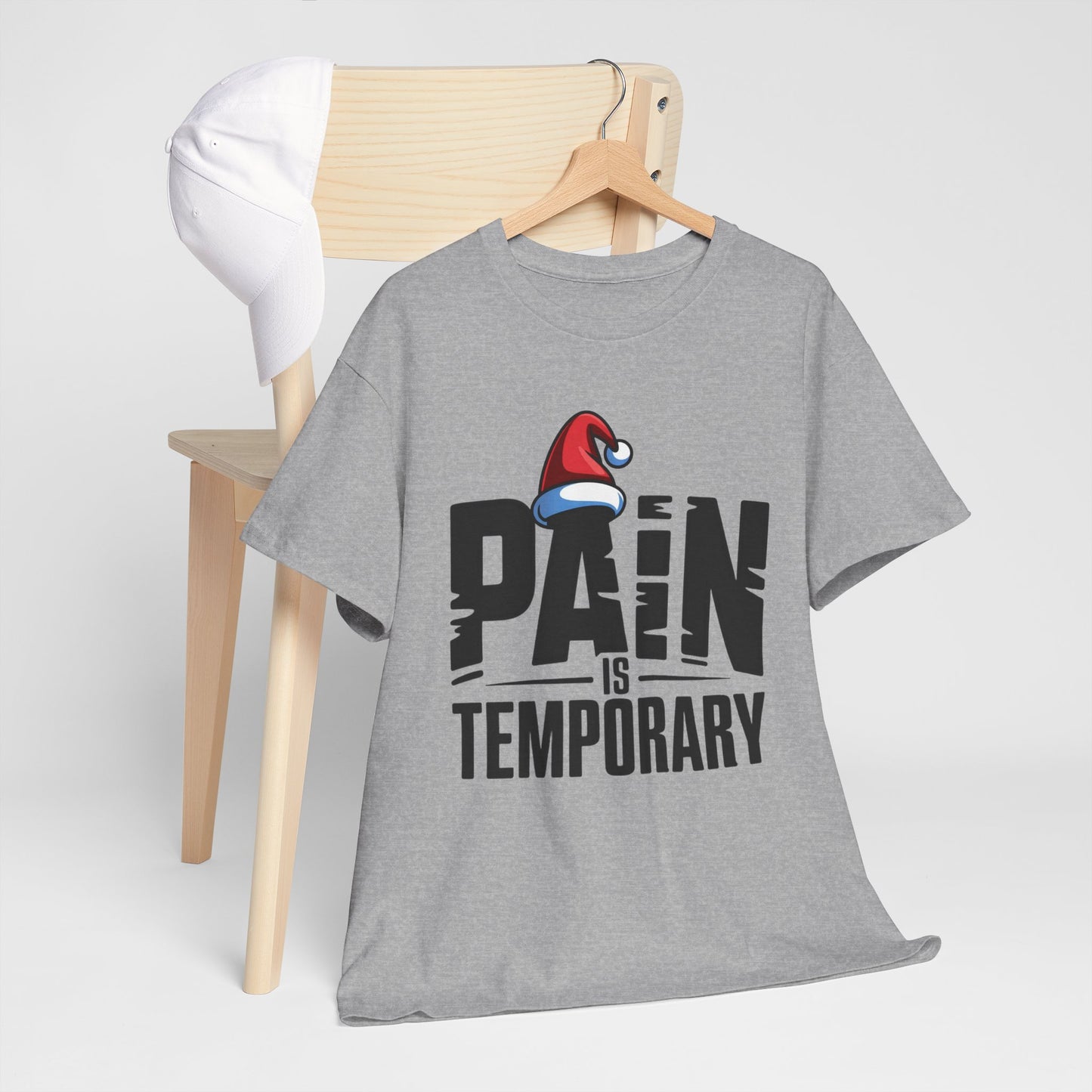 Pain is Temporary - Unisex Heavy Cotton Tee - Available in All Sizes and Colors