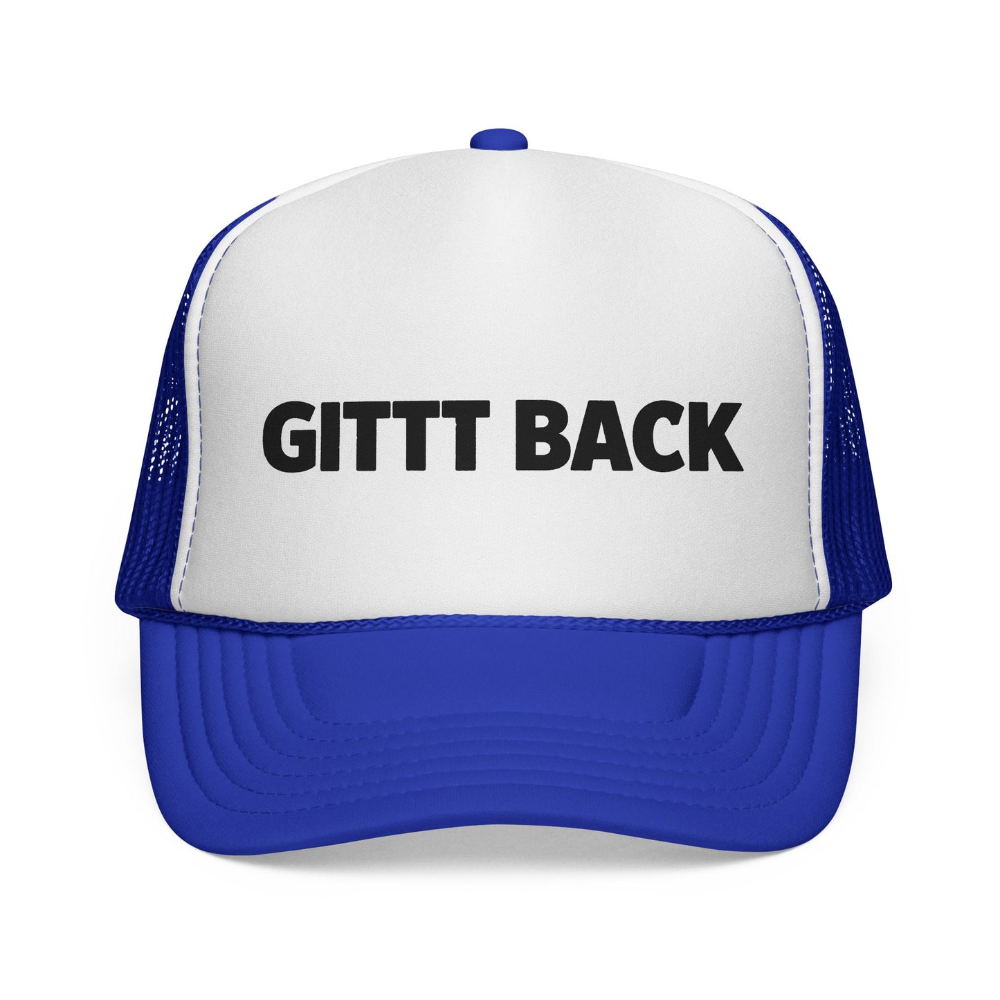 'GITTT BACK' Trucker Cap - Motivational Mesh Baseball Hat