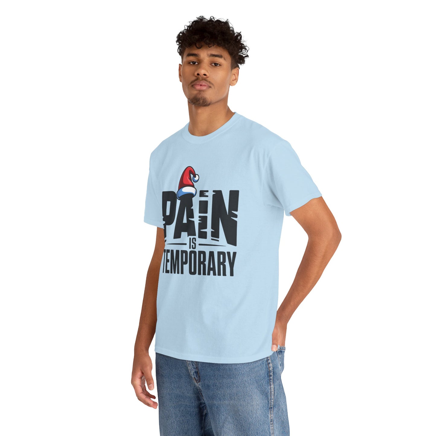 Pain is Temporary - Unisex Heavy Cotton Tee - Available in All Sizes and Colors