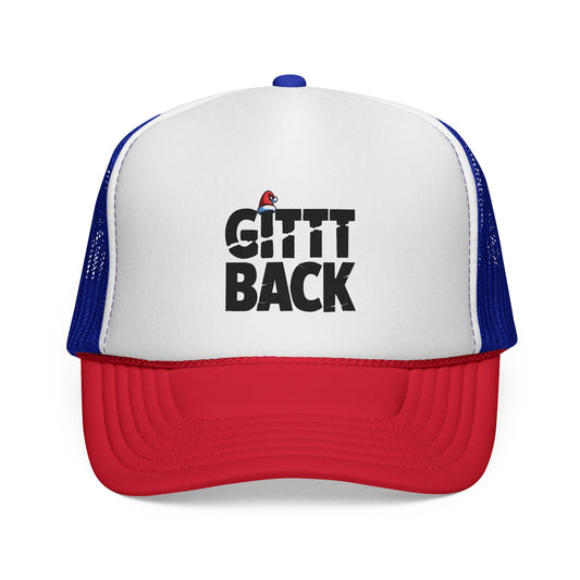 'GITTT BACK' Trucker Cap - Motivational Mesh Baseball Hat