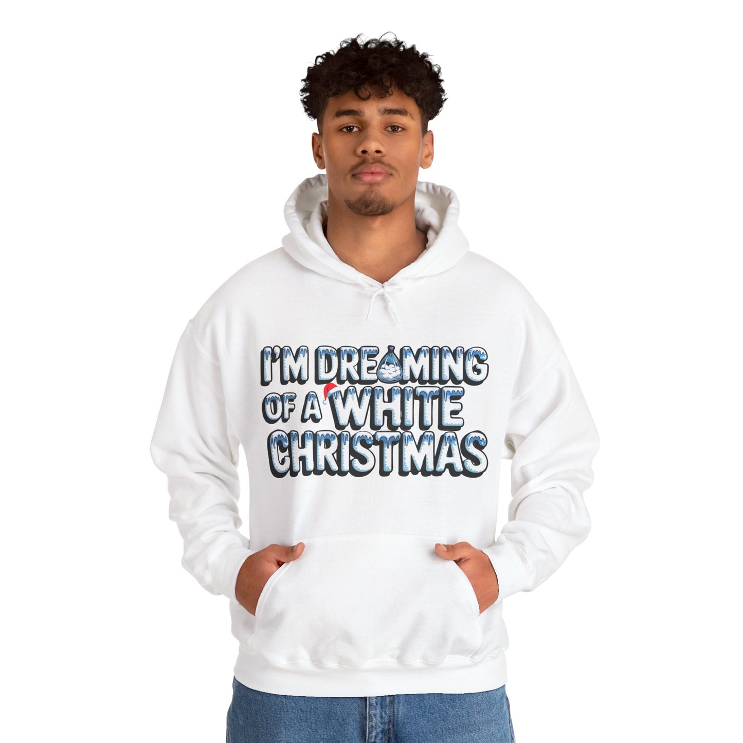 White Christmas Dream - Unisex Hoodie - Available in All Sizes and Colors