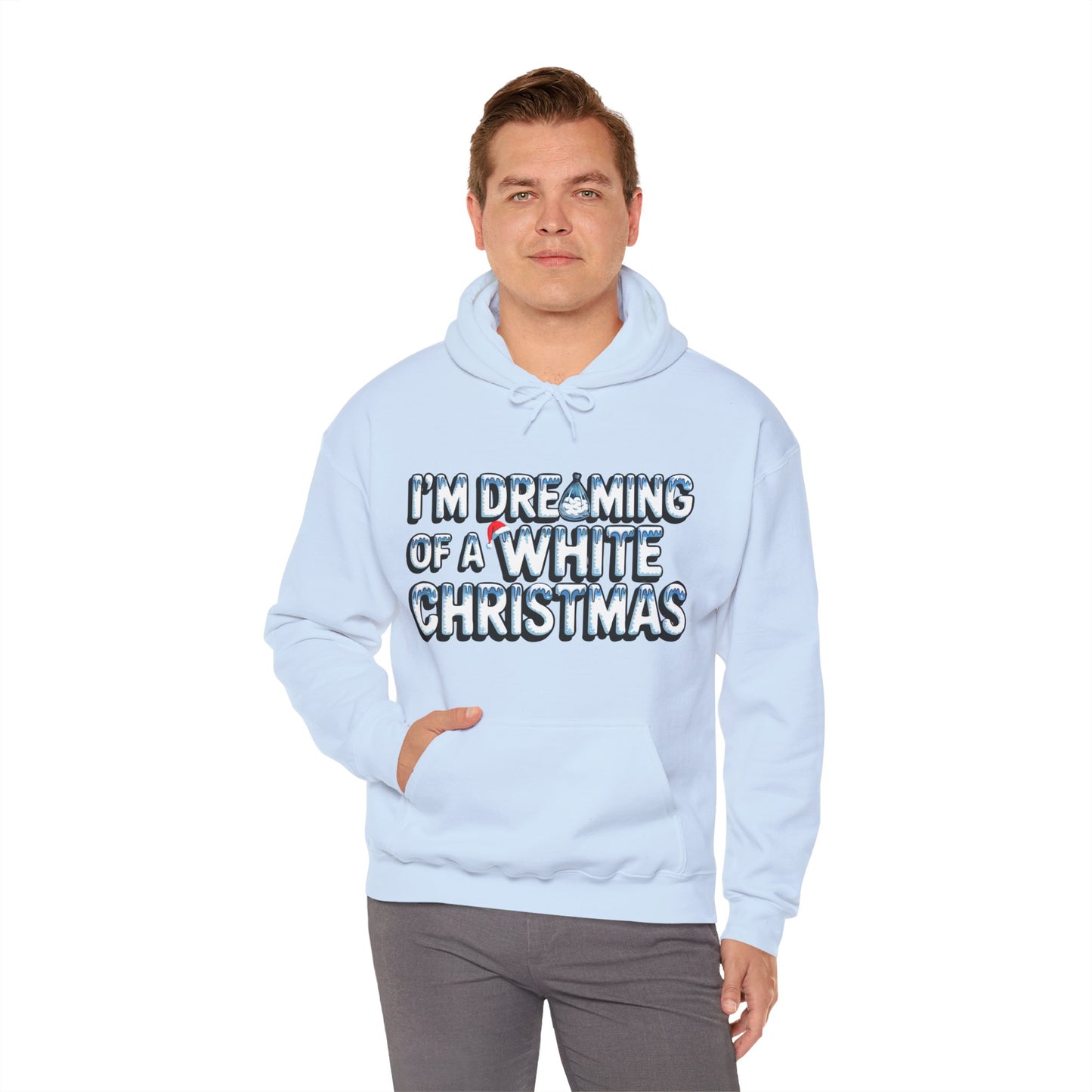 White Christmas Dream - Unisex Hoodie - Available in All Sizes and Colors
