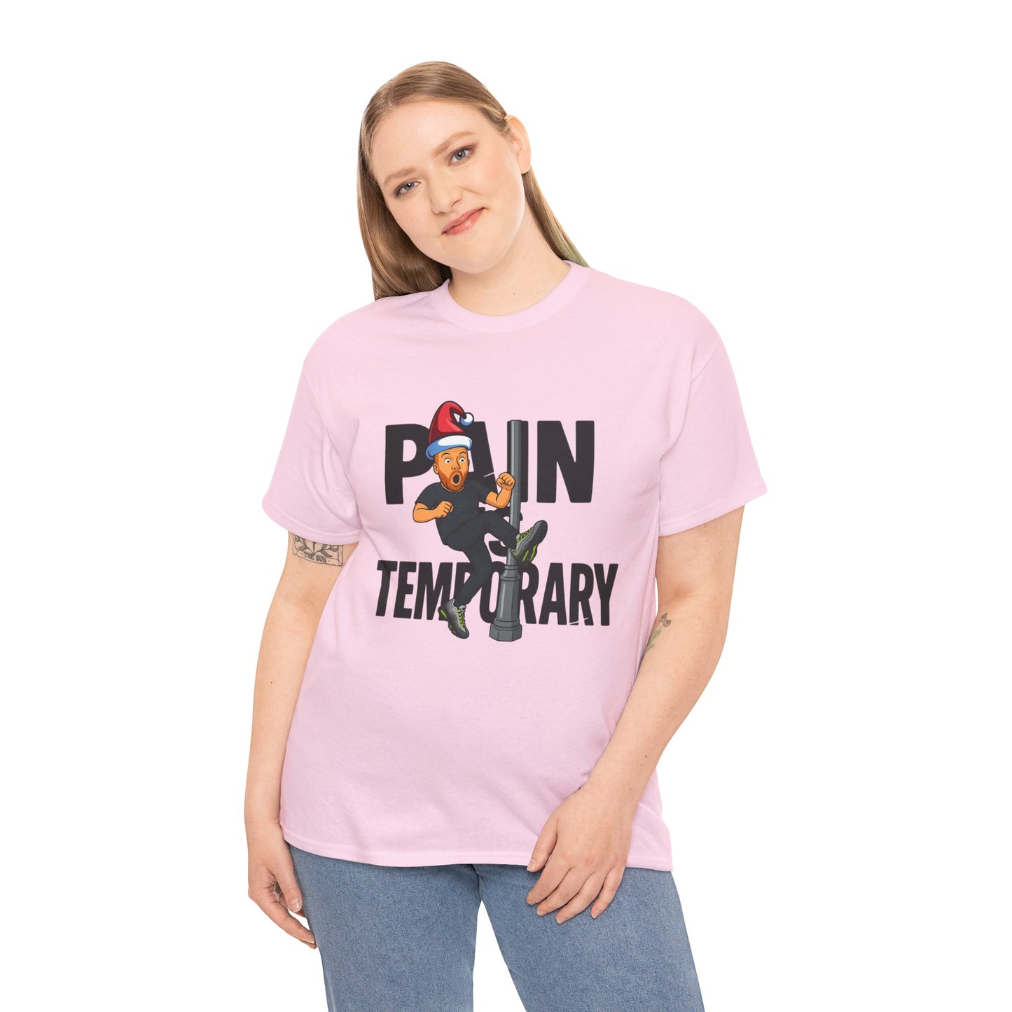 Pain is Temporary - Unisex Heavy Cotton Tee - Available in All Sizes and Colors
