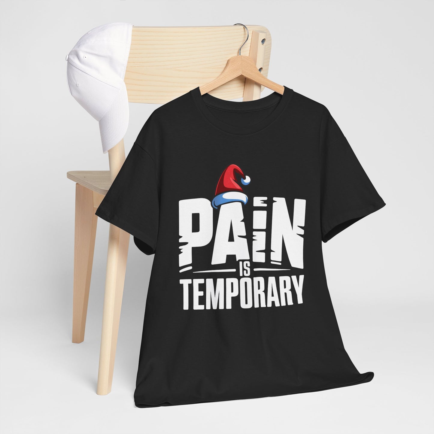 Pain is Temporary - Unisex Heavy Cotton Tee - Available in All Sizes and Colors