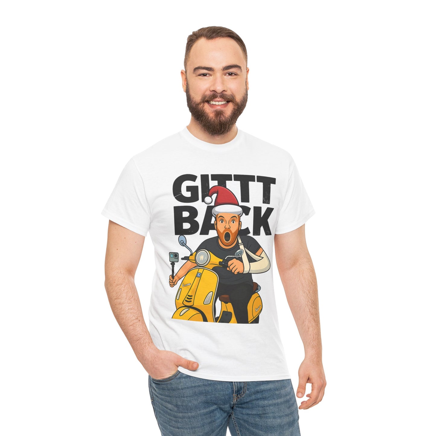 GITT BACK - Unisex Heavy Cotton Tee - Available in All Sizes and Colors