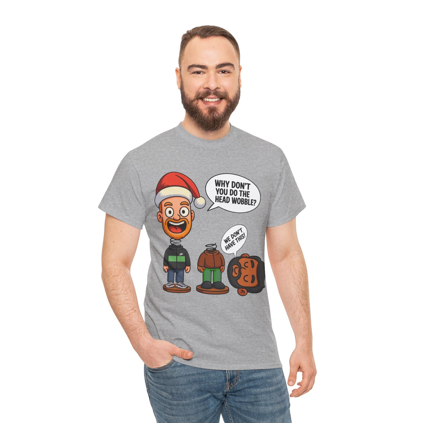 Indian Christmas - Unisex Heavy Cotton Tee - Available in All Sizes and Colors