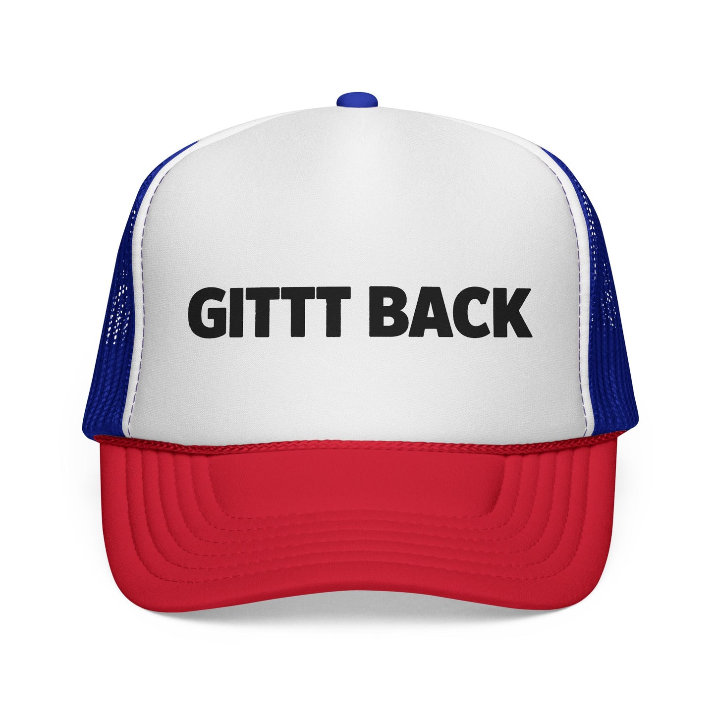 'GITTT BACK' Trucker Cap - Motivational Mesh Baseball Hat