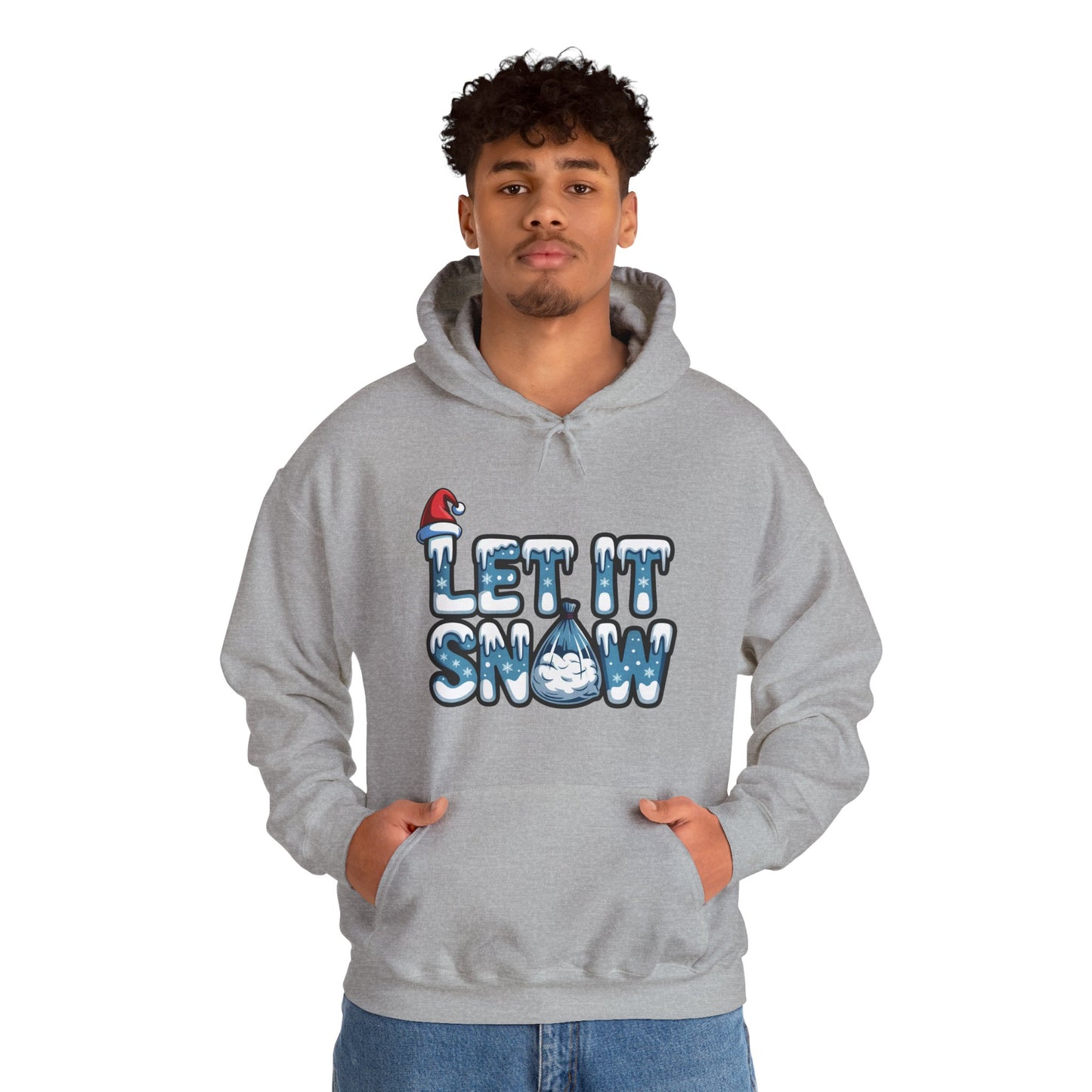 Let it Snow - Unisex Hoodie - Available in All Sizes and Colors