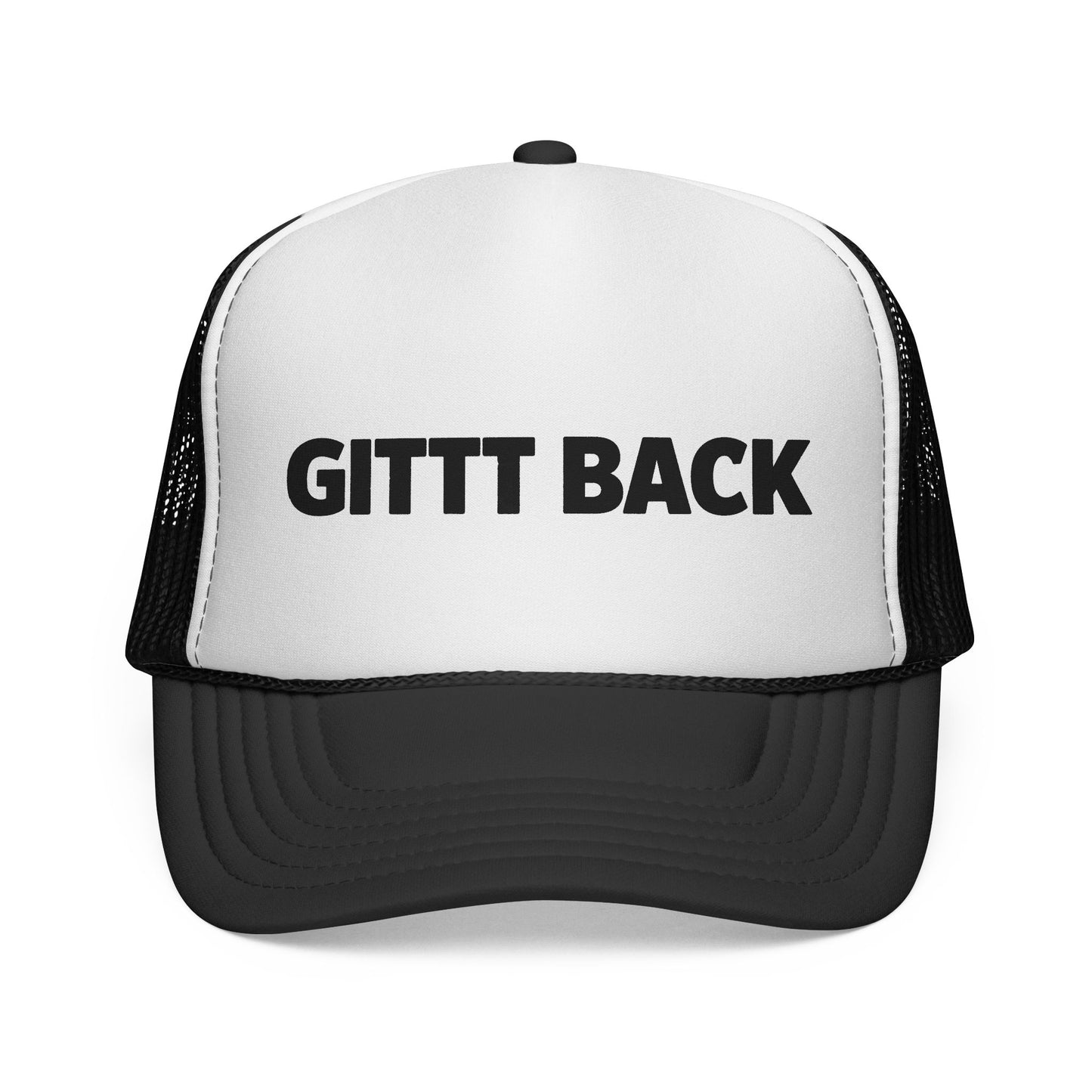 'GITTT BACK' Trucker Cap - Motivational Mesh Baseball Hat