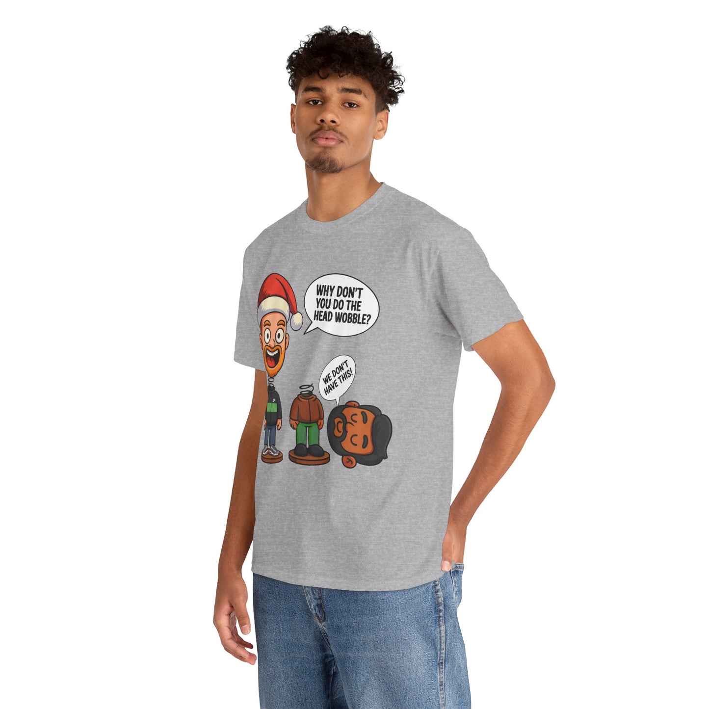 Indian Christmas - Unisex Heavy Cotton Tee - Available in All Sizes and Colors