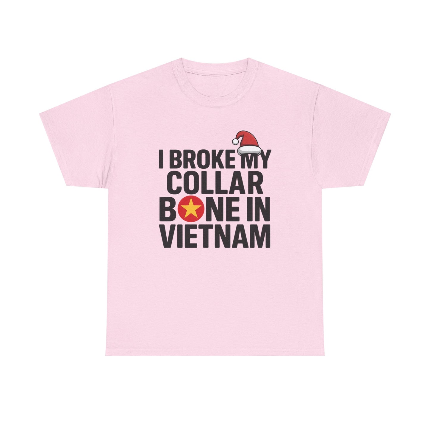 Broke my Collarbone - Unisex Heavy Cotton Tee - Available in All Sizes and Colors