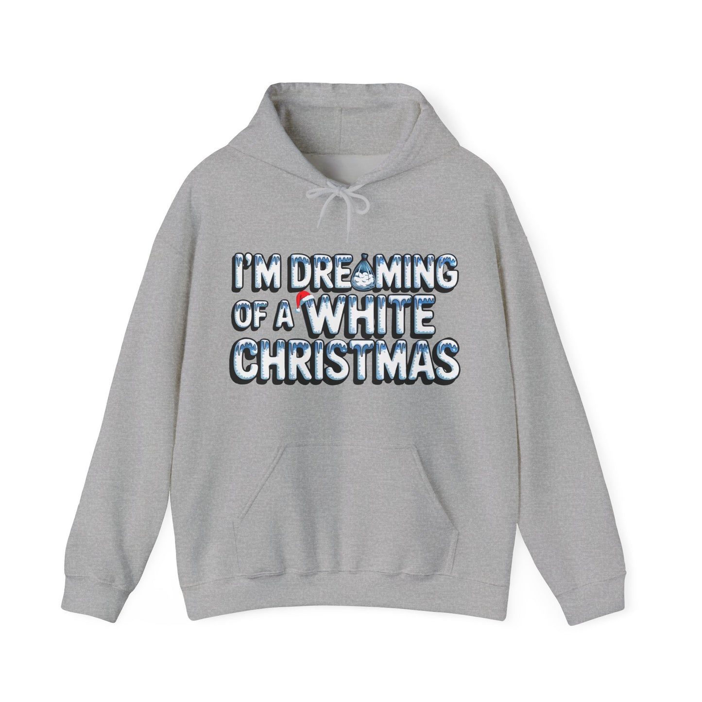 White Christmas Dream - Unisex Hoodie - Available in All Sizes and Colors