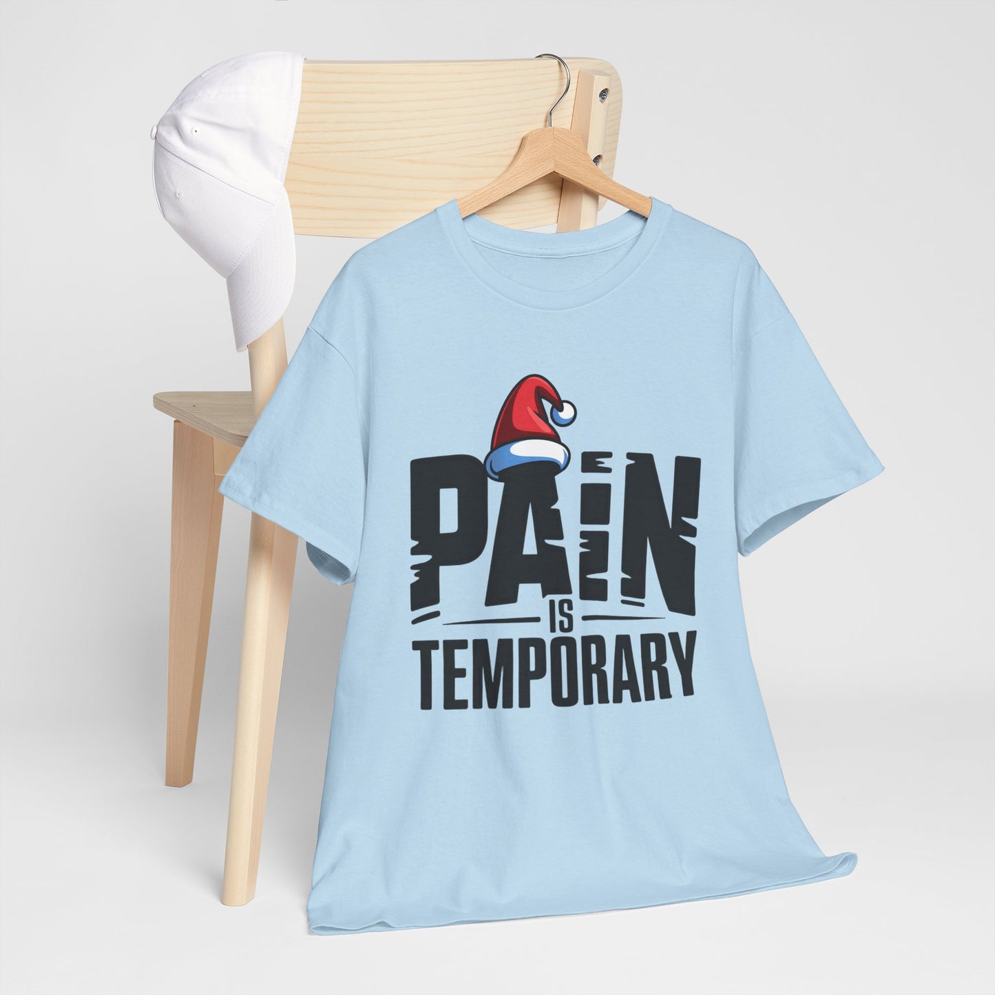 Pain is Temporary - Unisex Heavy Cotton Tee - Available in All Sizes and Colors