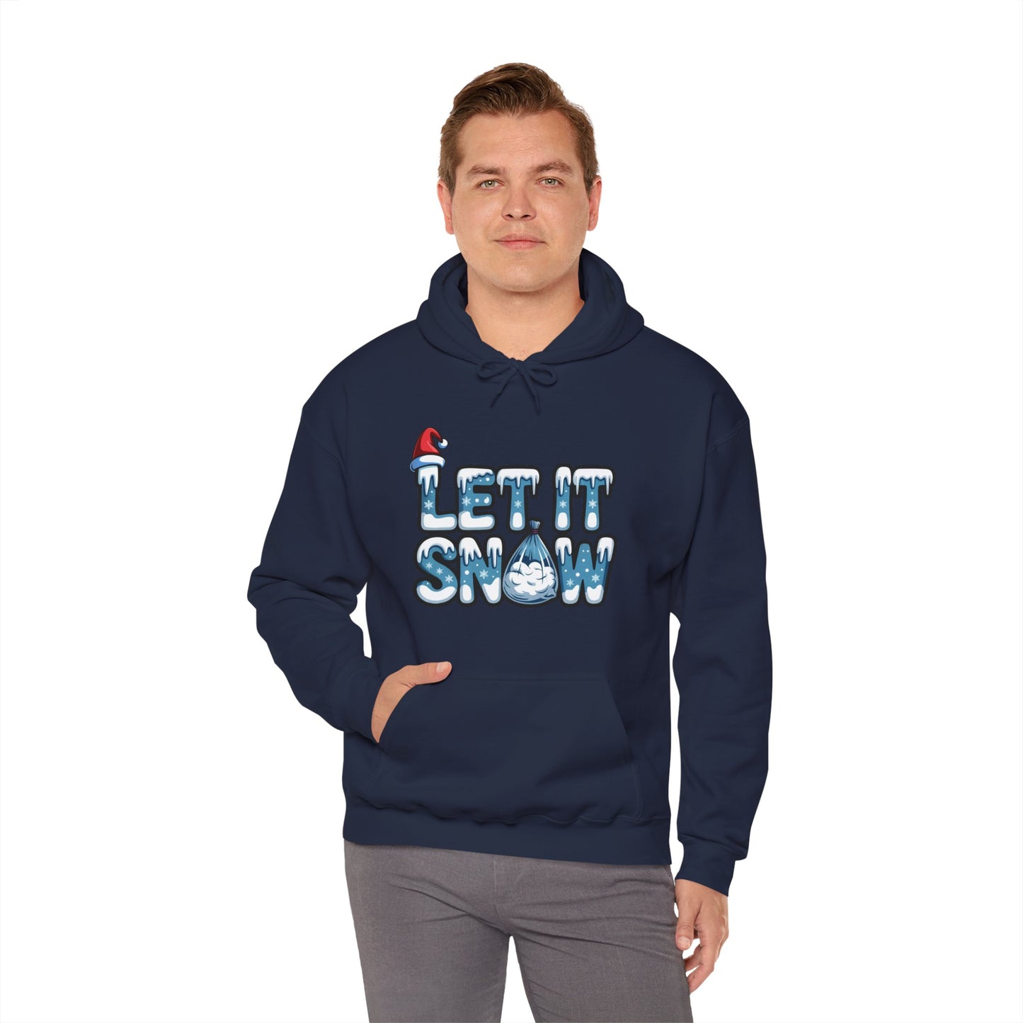 Let it Snow - Unisex Hoodie - Available in All Sizes and Colors