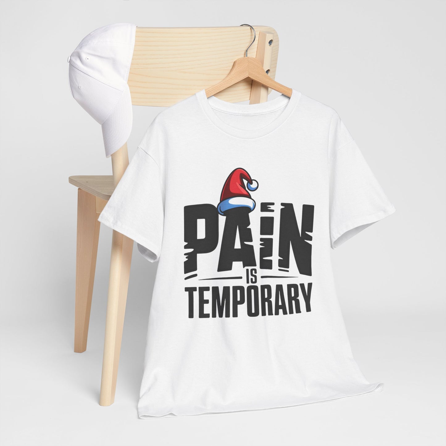 Pain is Temporary - Unisex Heavy Cotton Tee - Available in All Sizes and Colors