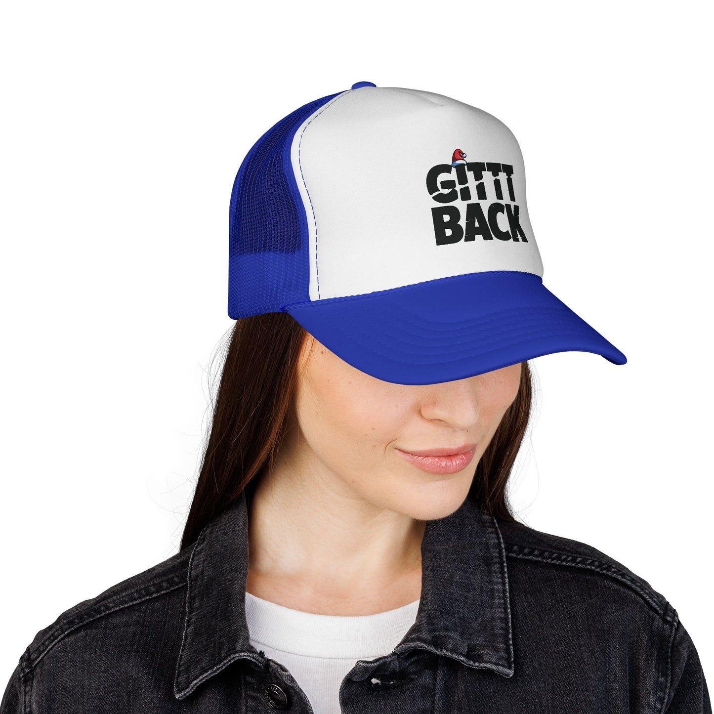 'GITTT BACK' Trucker Cap - Motivational Mesh Baseball Hat