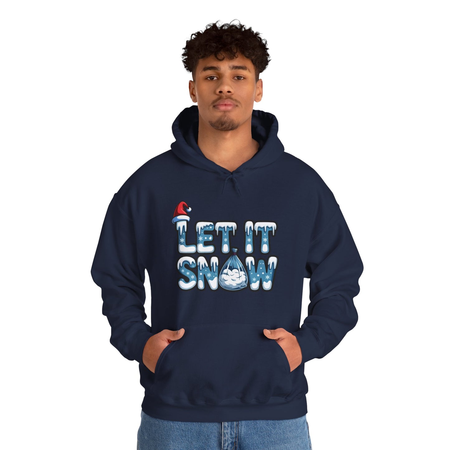 Let it Snow - Unisex Hoodie - Available in All Sizes and Colors