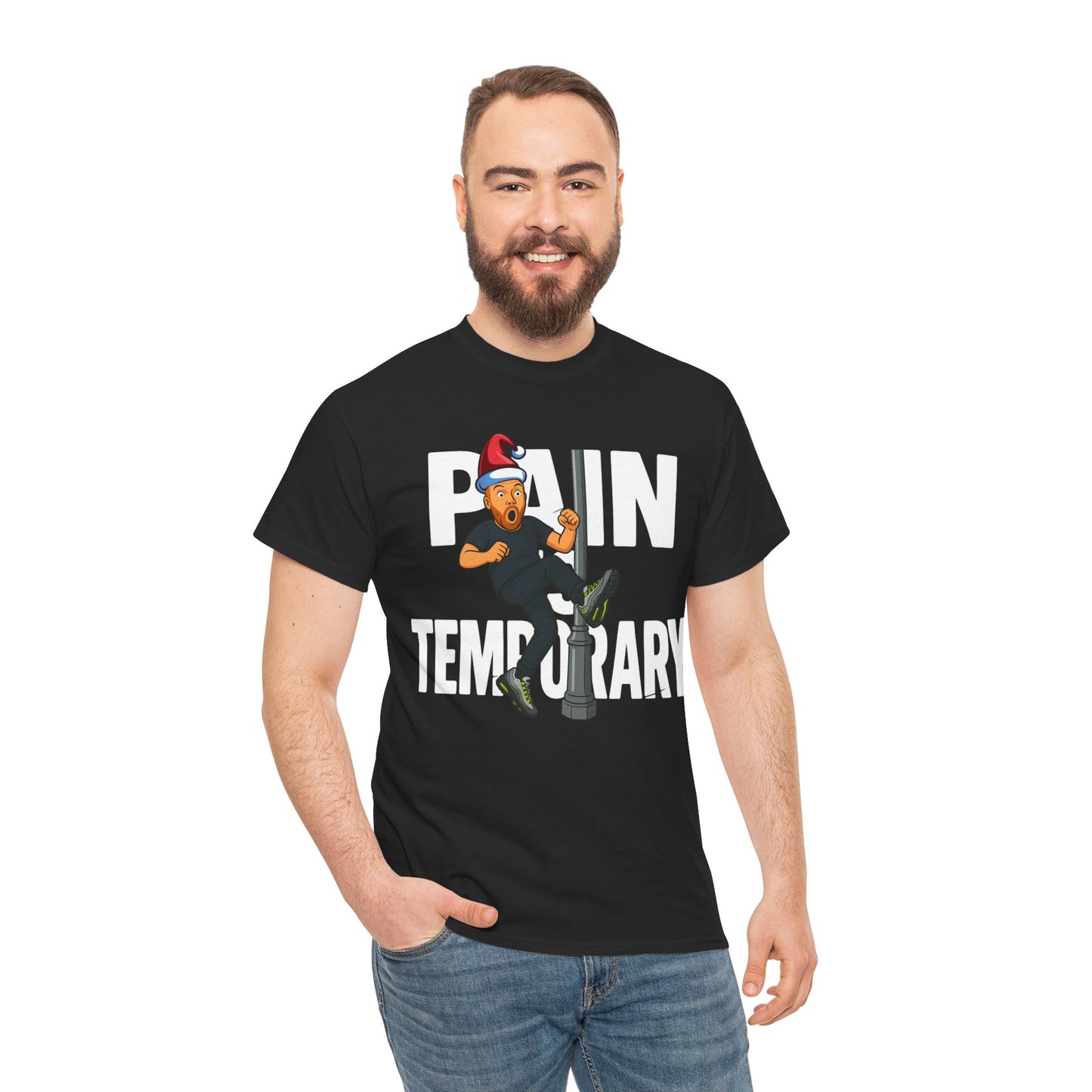 Pain is Temporary - Unisex Heavy Cotton Tee - Available in All Sizes and Colors