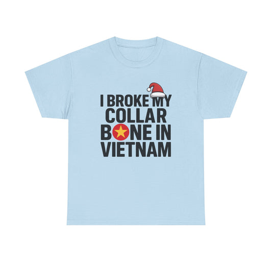 Broke my Collarbone - Unisex Heavy Cotton Tee - Available in All Sizes and Colors