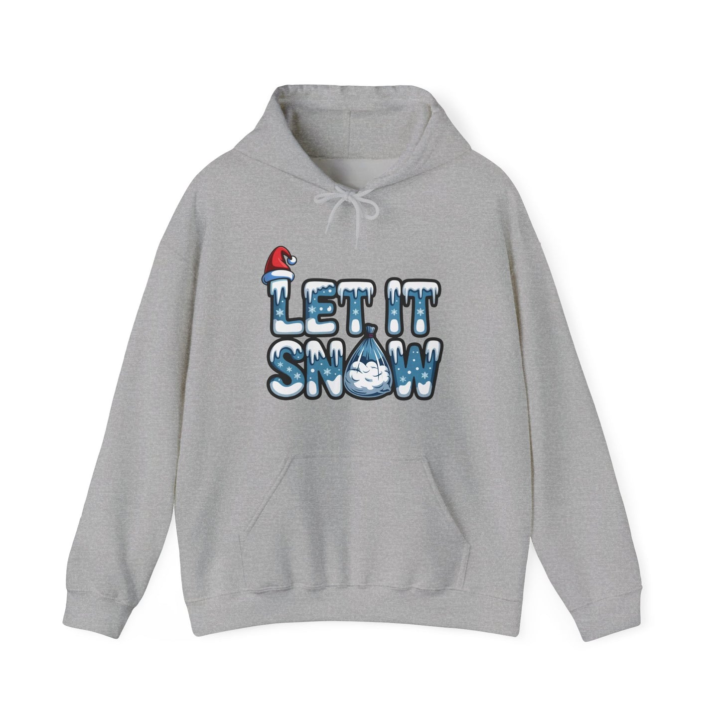 Let it Snow - Unisex Hoodie - Available in All Sizes and Colors