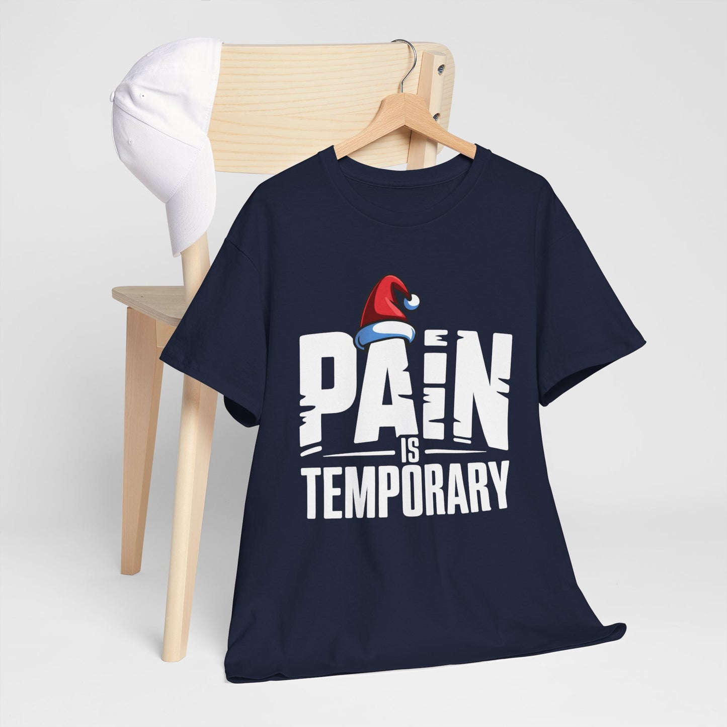 Pain is Temporary - Unisex Heavy Cotton Tee - Available in All Sizes and Colors