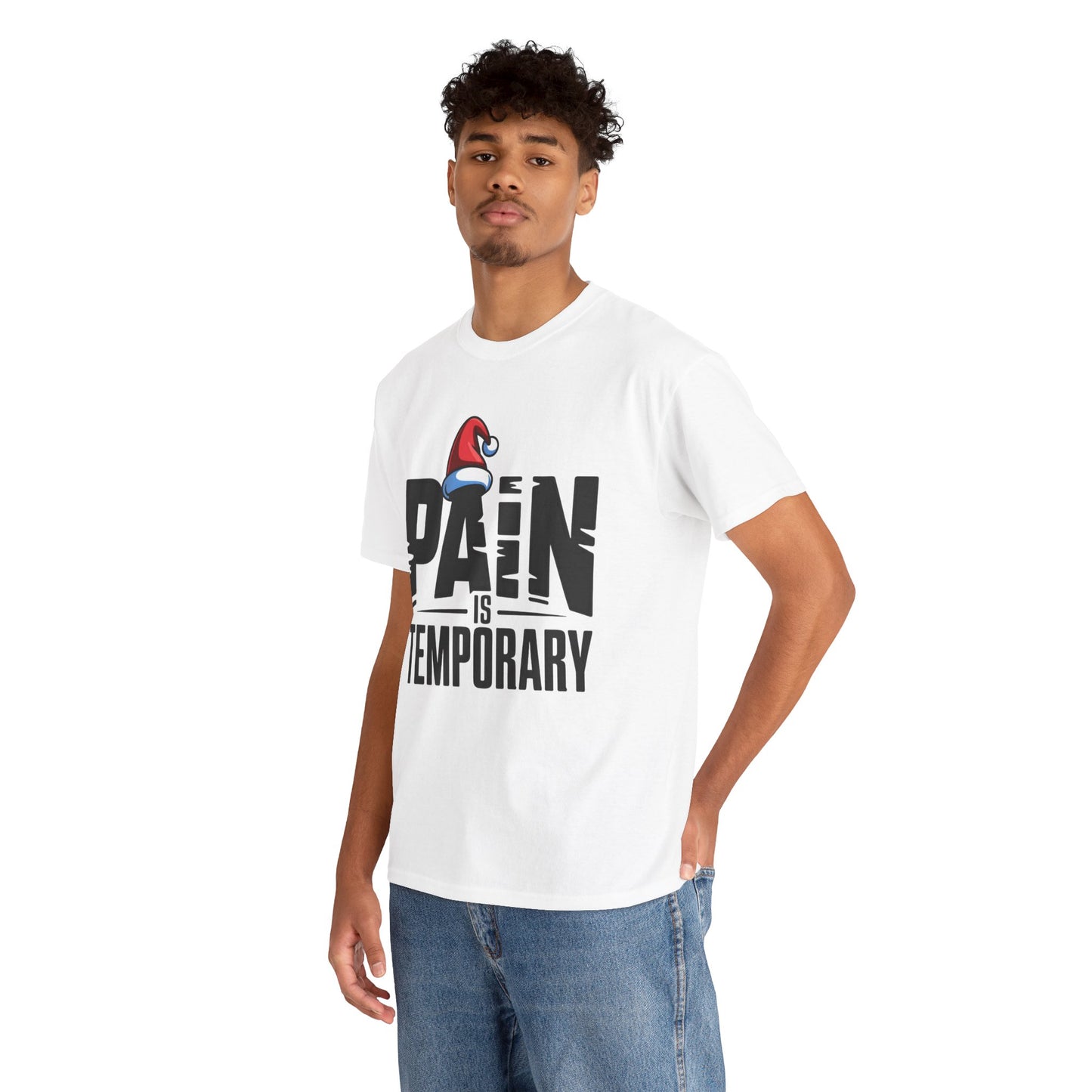 Pain is Temporary - Unisex Heavy Cotton Tee - Available in All Sizes and Colors