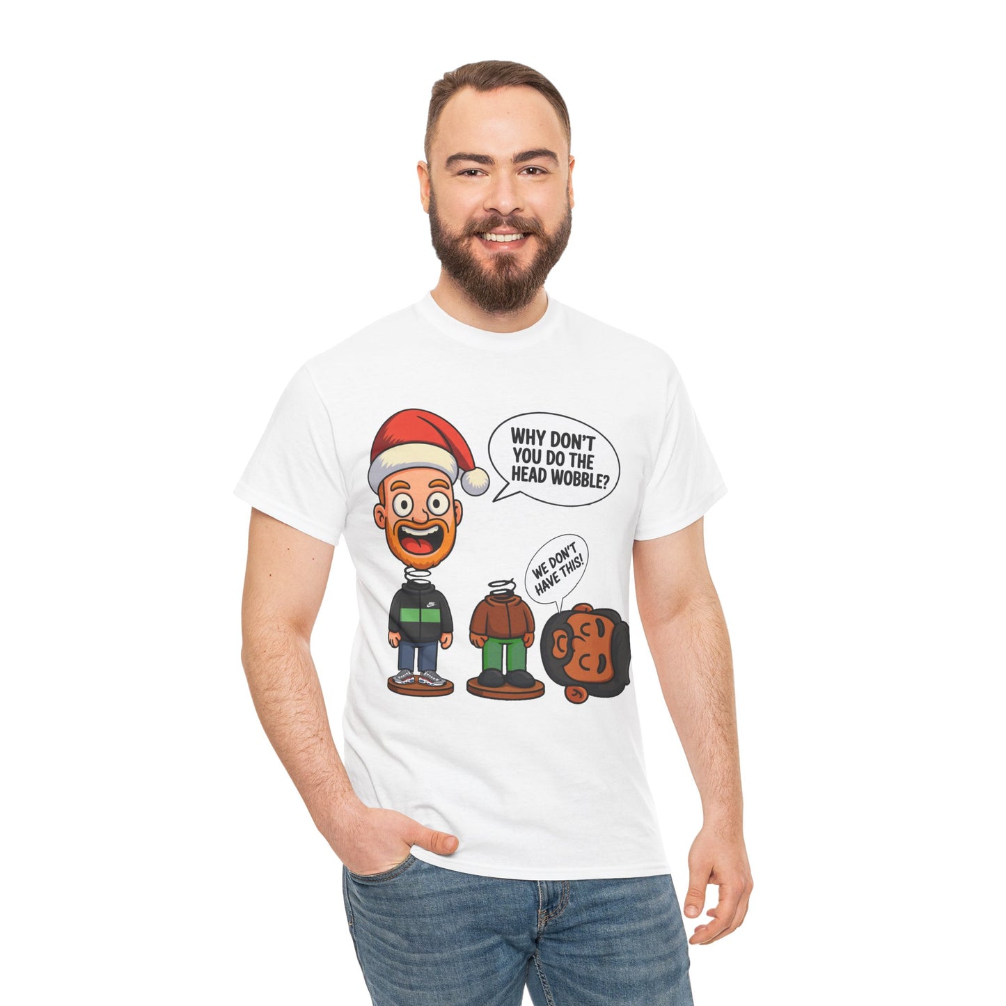 Indian Christmas - Unisex Heavy Cotton Tee - Available in All Sizes and Colors