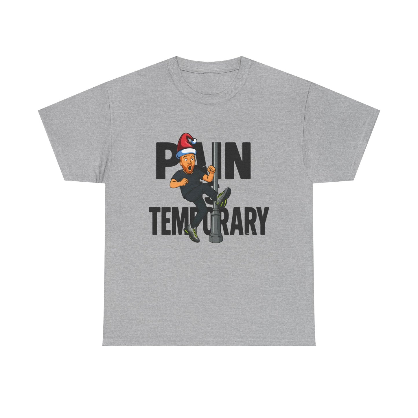 Pain is Temporary - Unisex Heavy Cotton Tee - Available in All Sizes and Colors