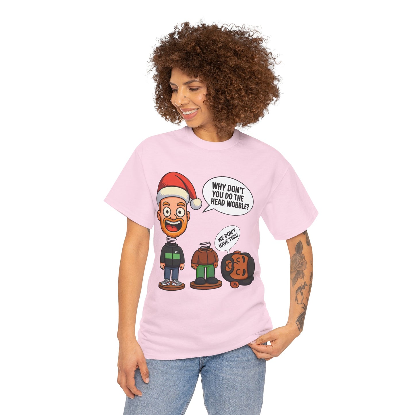 Indian Christmas - Unisex Heavy Cotton Tee - Available in All Sizes and Colors