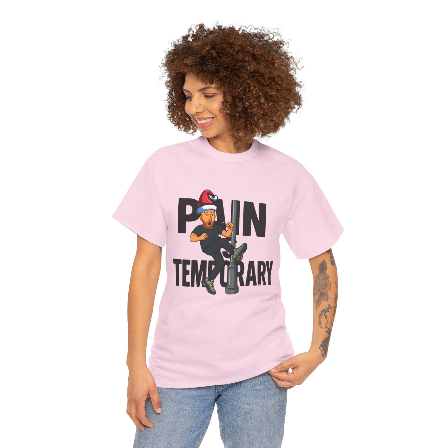 Pain is Temporary - Unisex Heavy Cotton Tee - Available in All Sizes and Colors