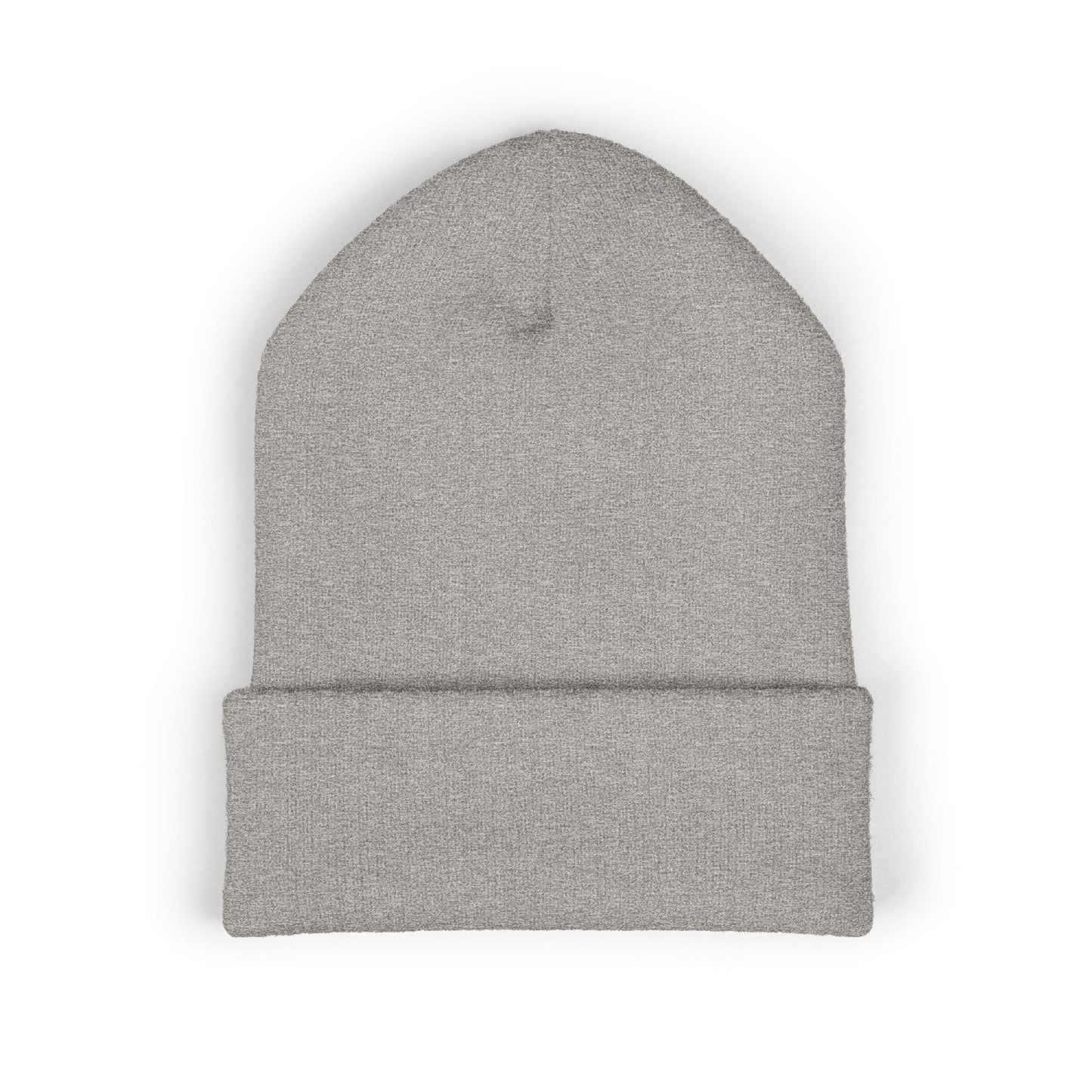Tough Cookie - Embroidered Cuffed Beanie — Motivational Knit Hat
