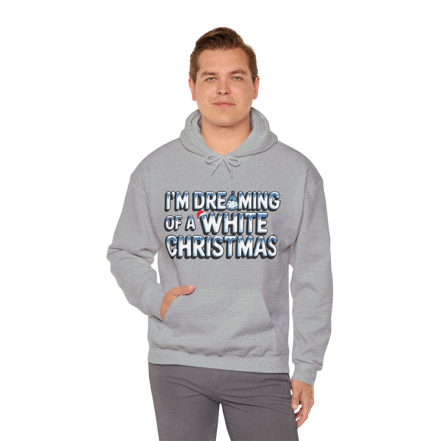 White Christmas Dream - Unisex Hoodie - Available in All Sizes and Colors
