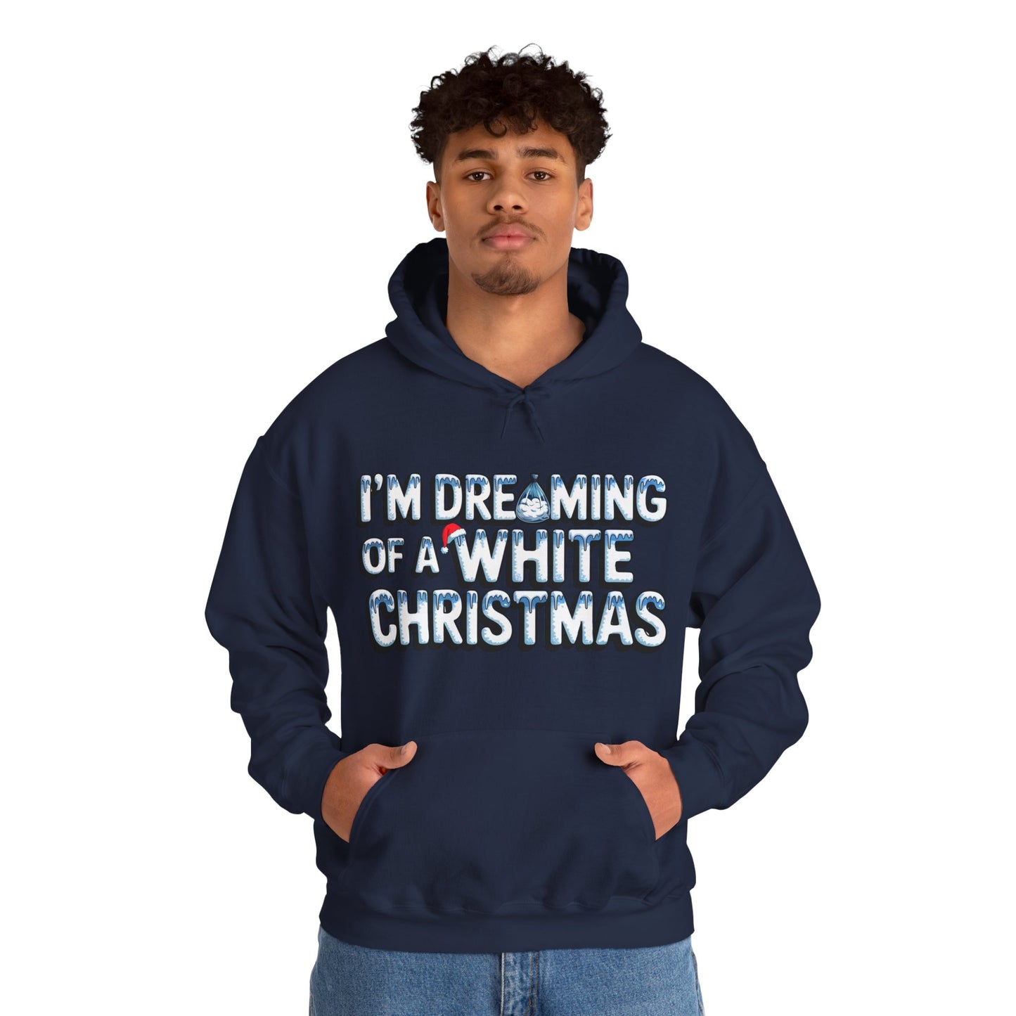 White Christmas Dream - Unisex Hoodie - Available in All Sizes and Colors