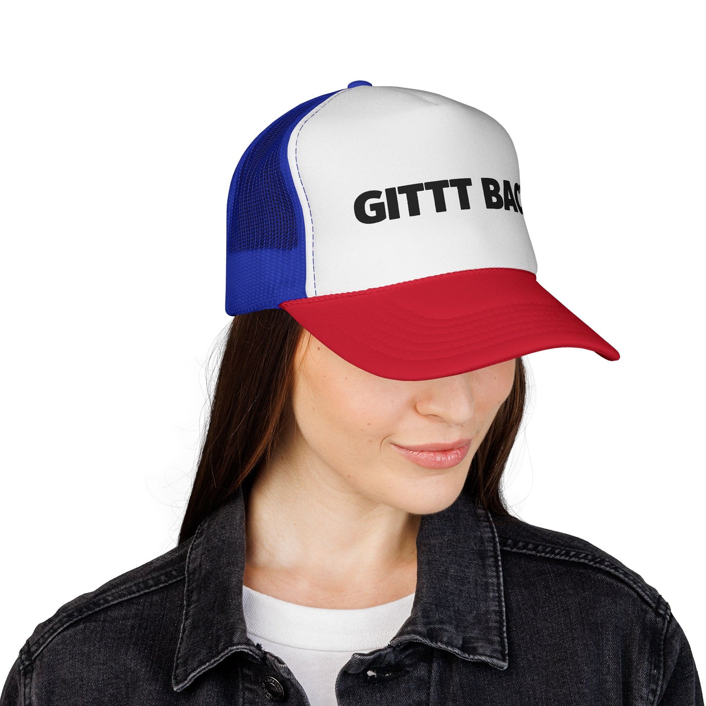 'GITTT BACK' Trucker Cap - Motivational Mesh Baseball Hat